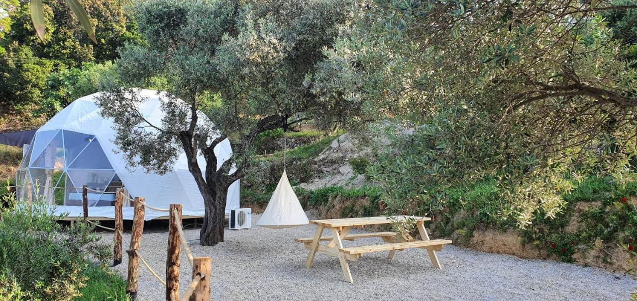 Luxury Dome Tents Ikaria Ap'Esso2 Raches  Extérieur photo