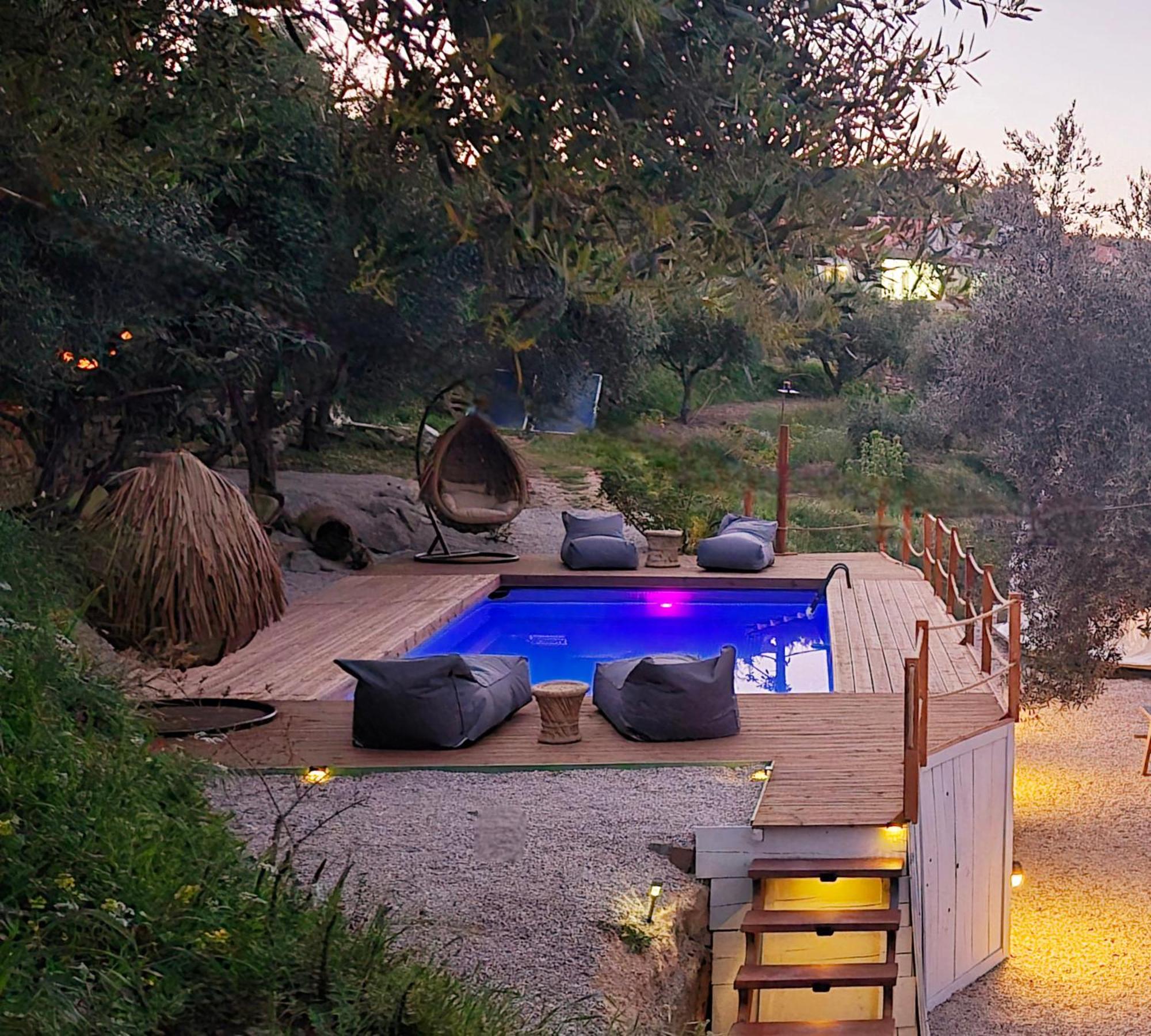 Luxury Dome Tents Ikaria Ap'Esso2 Raches  Extérieur photo